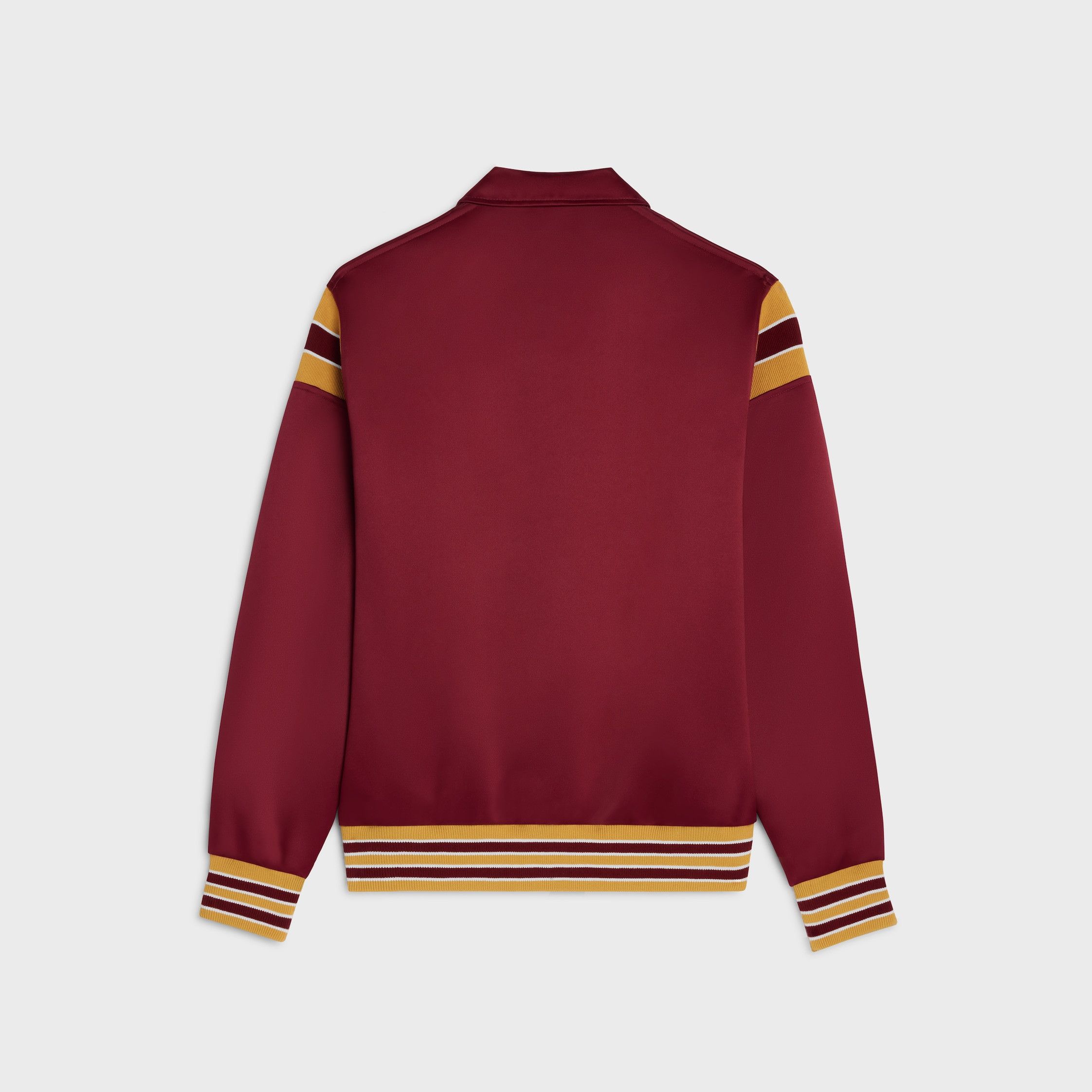 Celine TRIOMPHE TEDDY JACKET IN SATIN burgundi Size US S / EU 44-46 / 1 - 2 Thumbnail