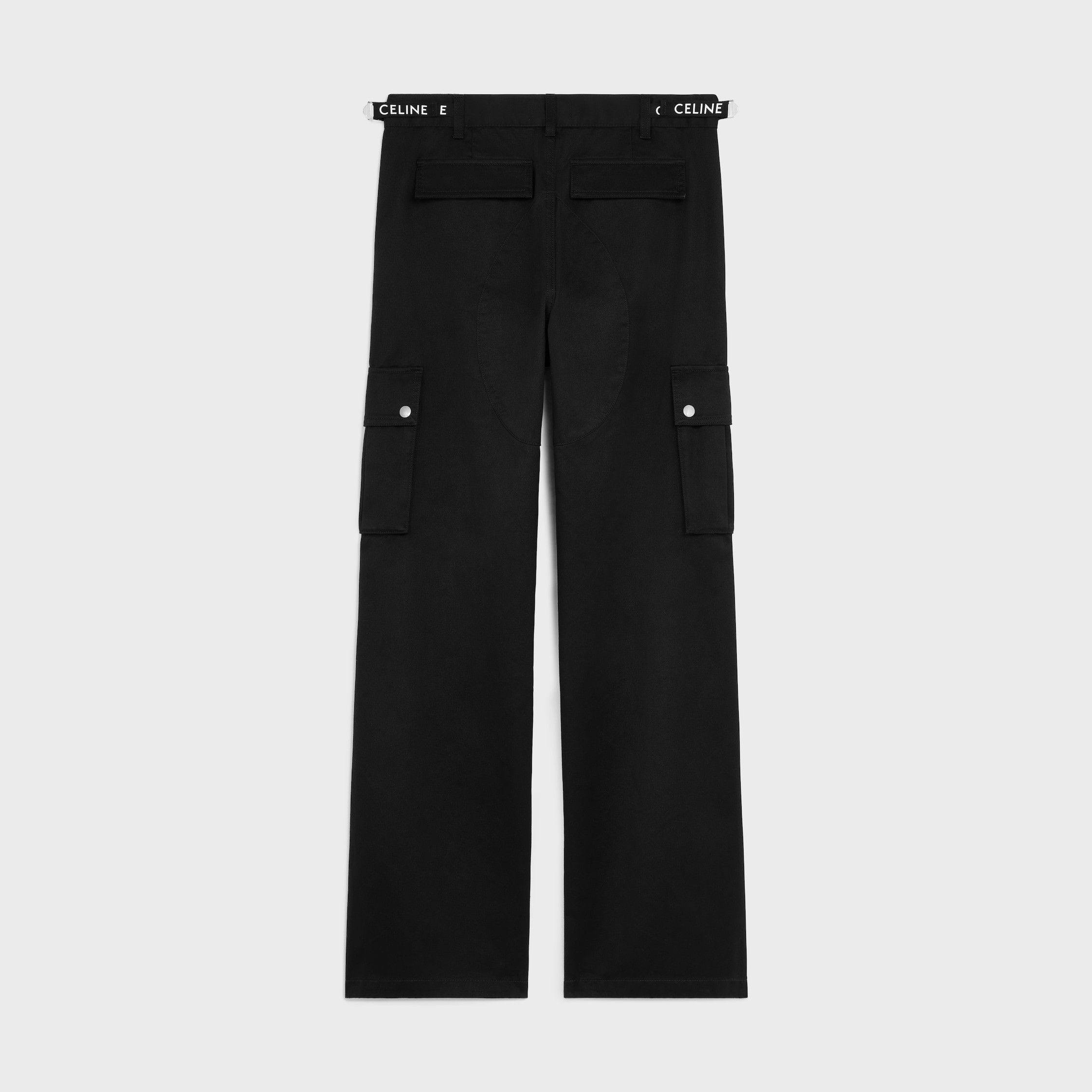 Celine CELINE CARGO PANTS IN COTTON black Size US 38 / EU 54 - 3 Thumbnail