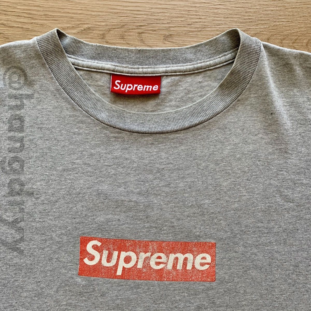 Vintage 1997 Supreme Box Logo T Shirt Sz Large RARE 90’s Single Stitch 