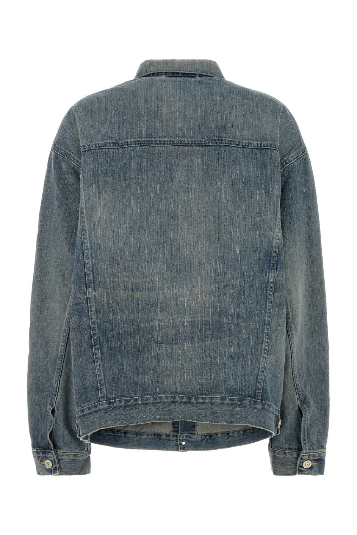 Balenciaga Denim Jacket Size XS / US 0-2 / IT 36-38 - 2 Thumbnail
