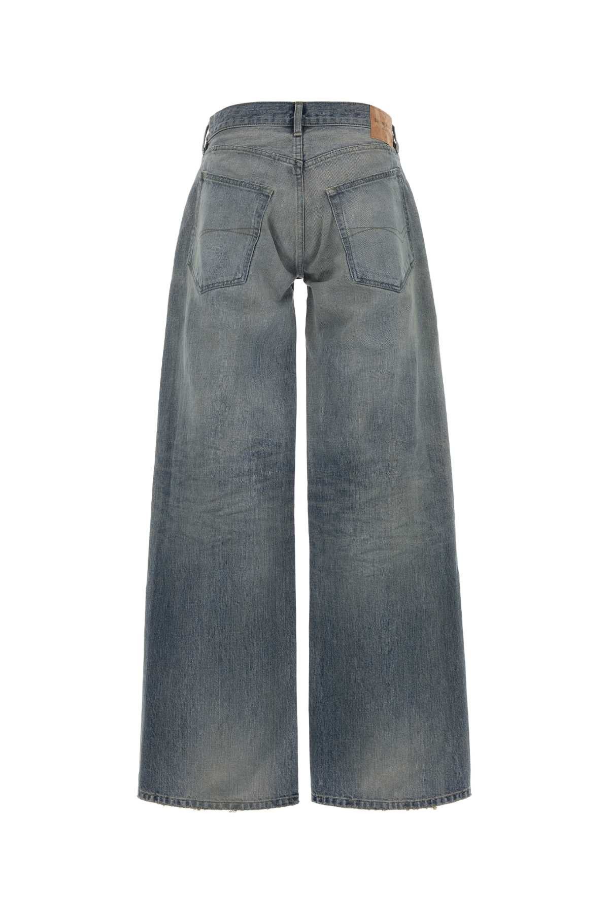 Balenciaga Denim Wide-Leg Jeans Size 26" / US 2 / IT 38 - 2 Thumbnail