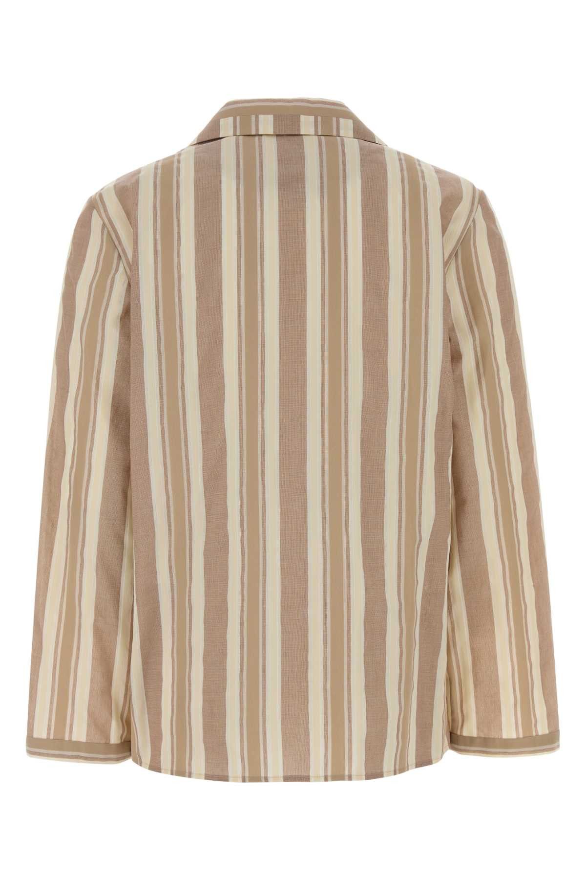 Saint Laurent Paris Embroidered Cotton Shirt Size M / US 6-8 / IT 42-44 - 2 Thumbnail