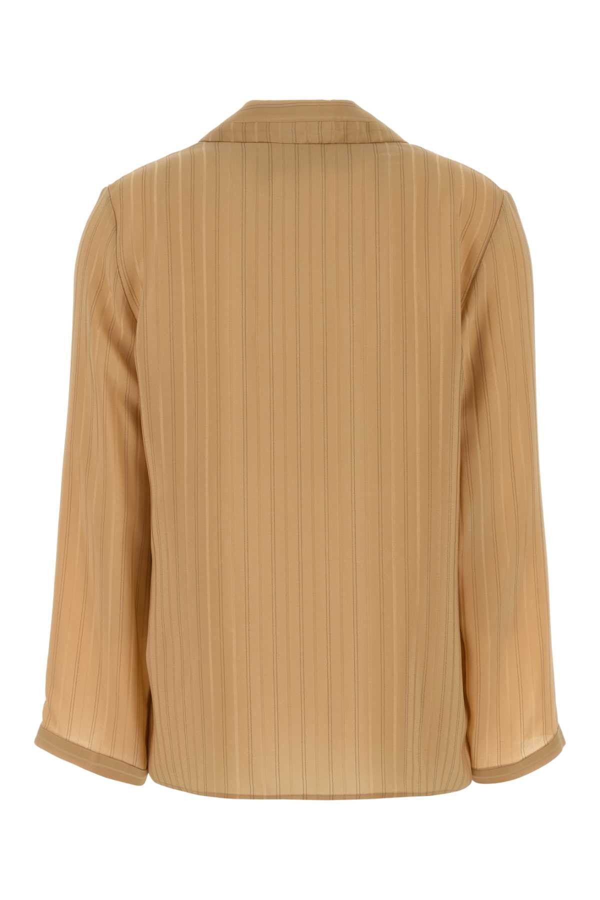 Saint Laurent Paris Embroidered Silk Shirt Size S / US 4 / IT 40 - 2 Thumbnail