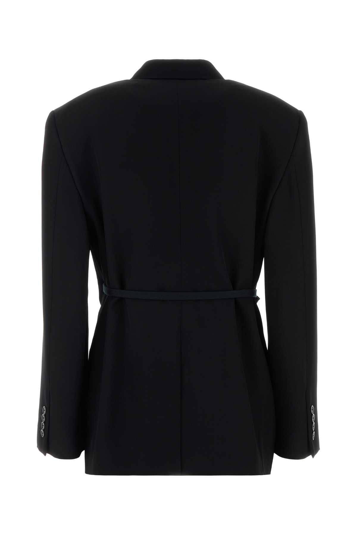 Balenciaga Black Wool Blazer Size S / US 4 / IT 40 - 2 Thumbnail