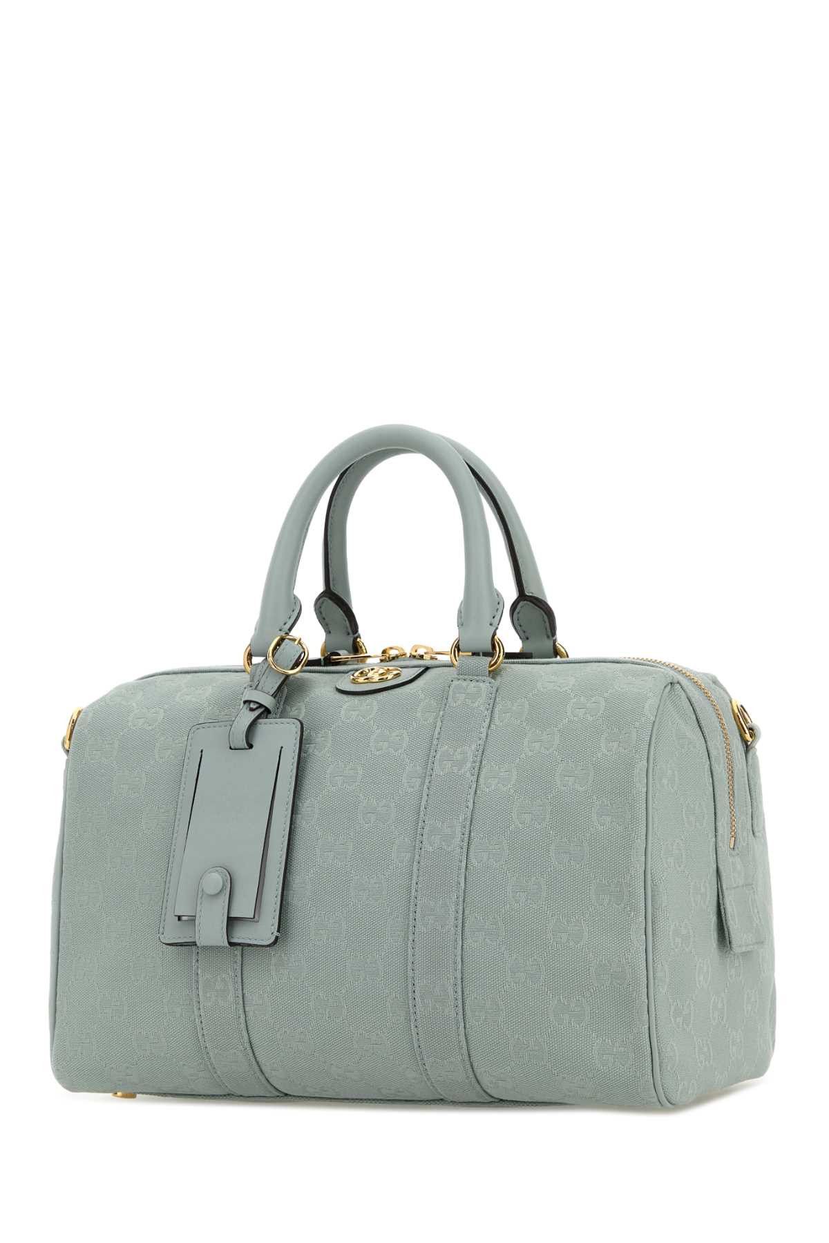 Gucci Pastel Light Blue Canvas Medium Ophidia Handbag Size ONE SIZE - 2 Thumbnail