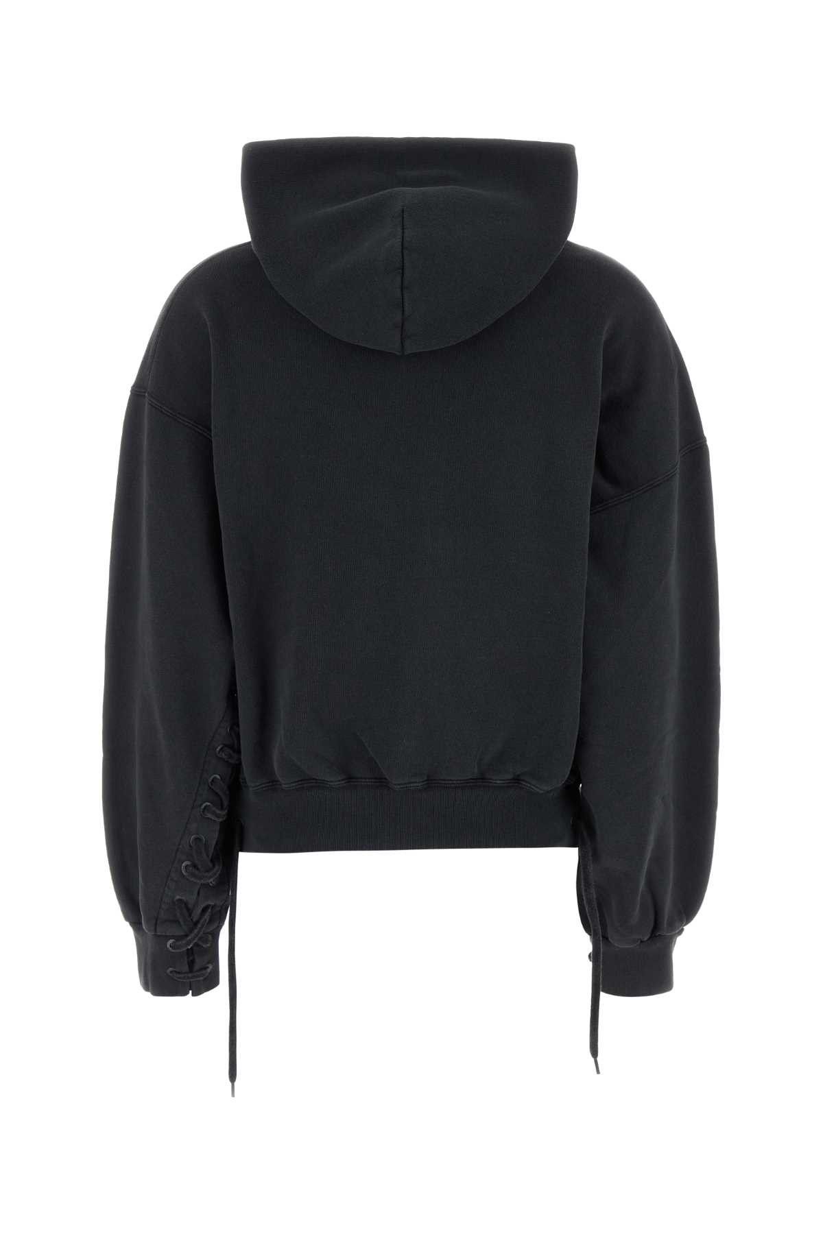 Balenciaga Slate Cotton Sweatshirt Size S / US 4 / IT 40 - 2 Thumbnail