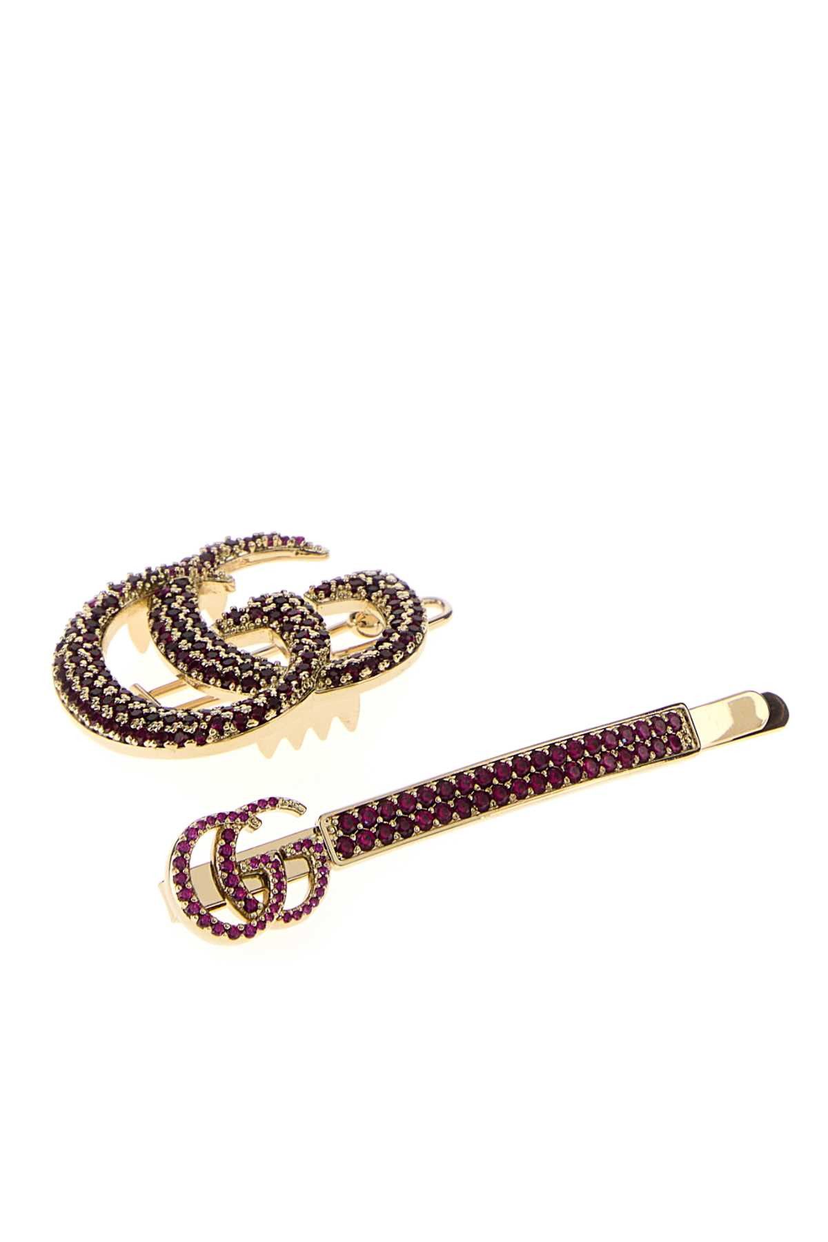 Gucci Platinum Metal Hair Clips Set Size ONE SIZE - 2 Thumbnail