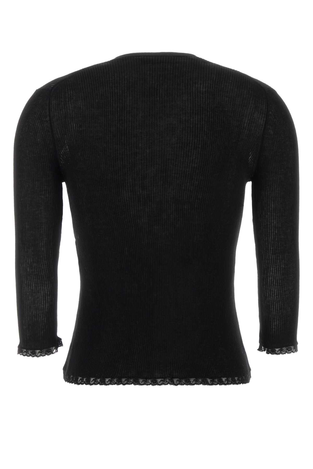 Gucci Black Cotton Cardigan Size S / US 4 / IT 40 - 2 Thumbnail