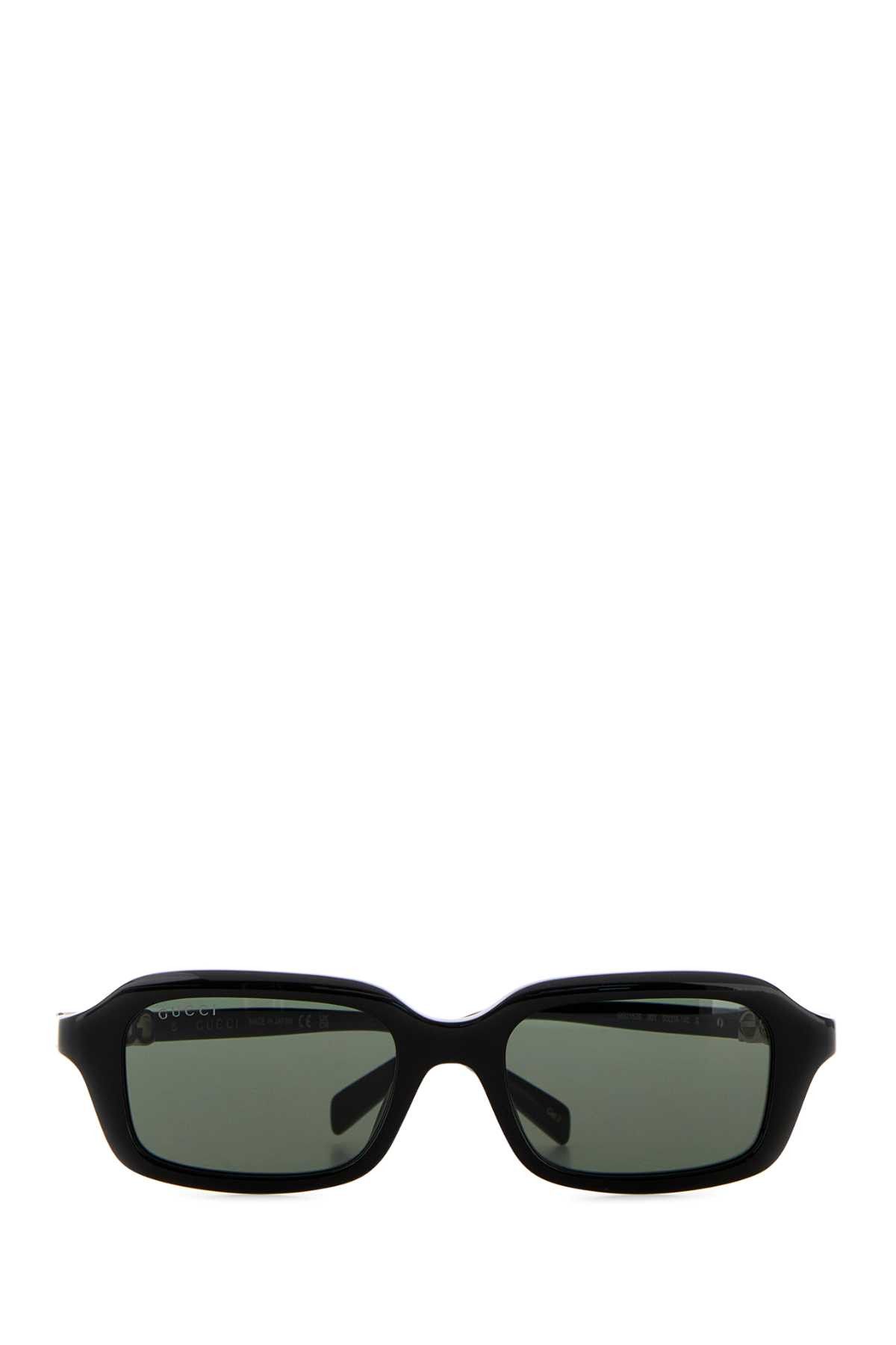 Gucci Black Acetate Sunglasses Size ONE SIZE - 2 Thumbnail