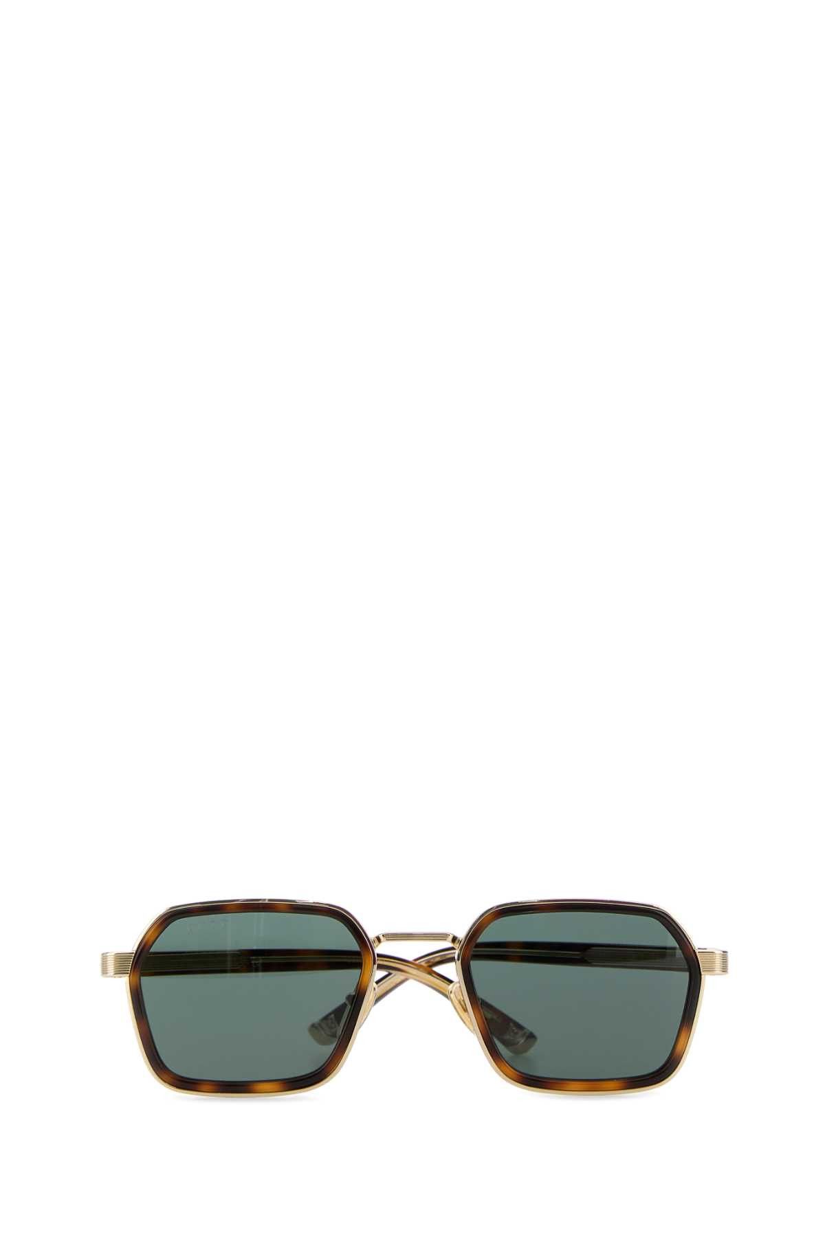 Gucci Gold Metal Sunglasses Size ONE SIZE - 2 Thumbnail