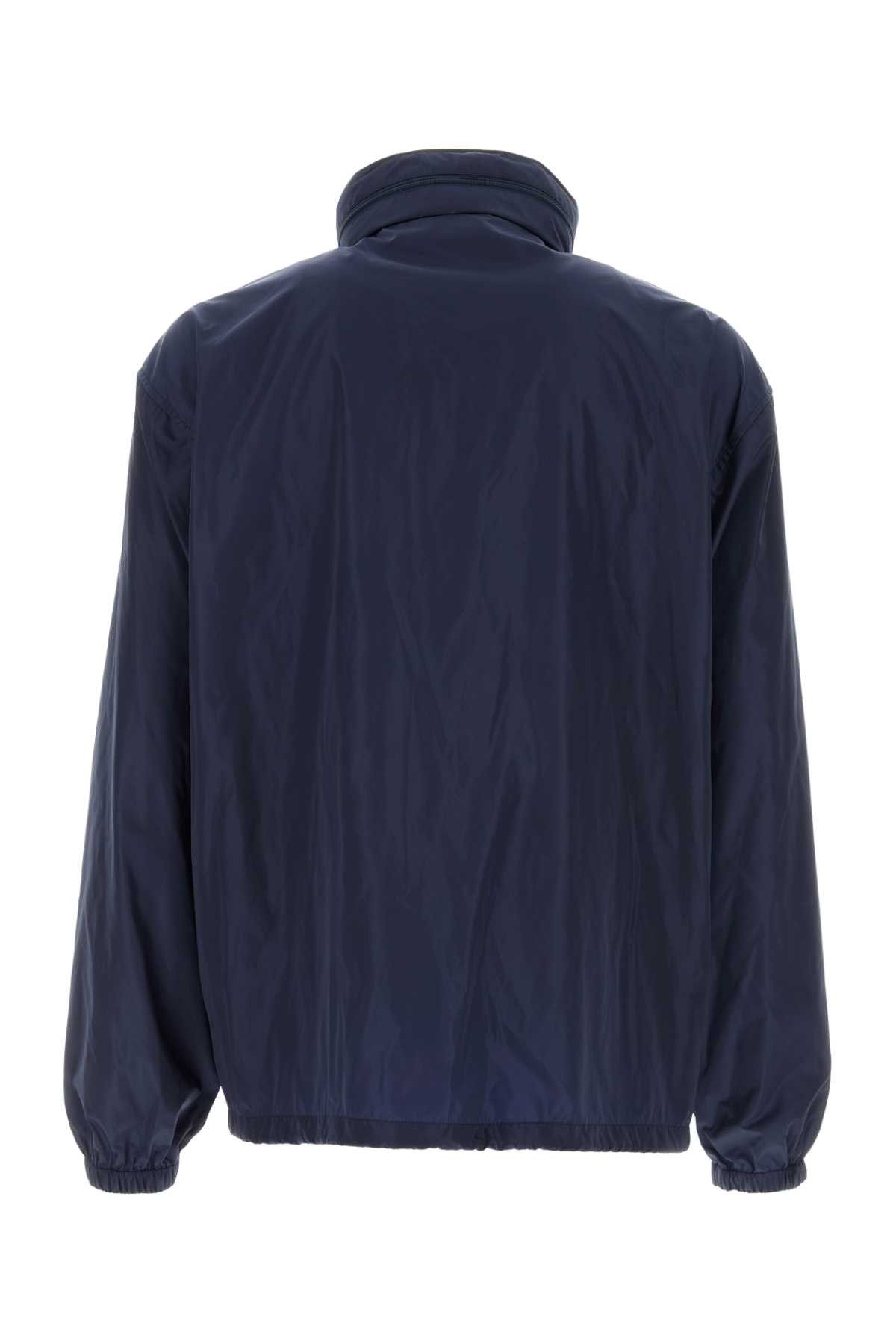 Saint Laurent Paris Navy Blue Nylon Windbreaker Size US XL / EU 56 / 4 - 2 Thumbnail