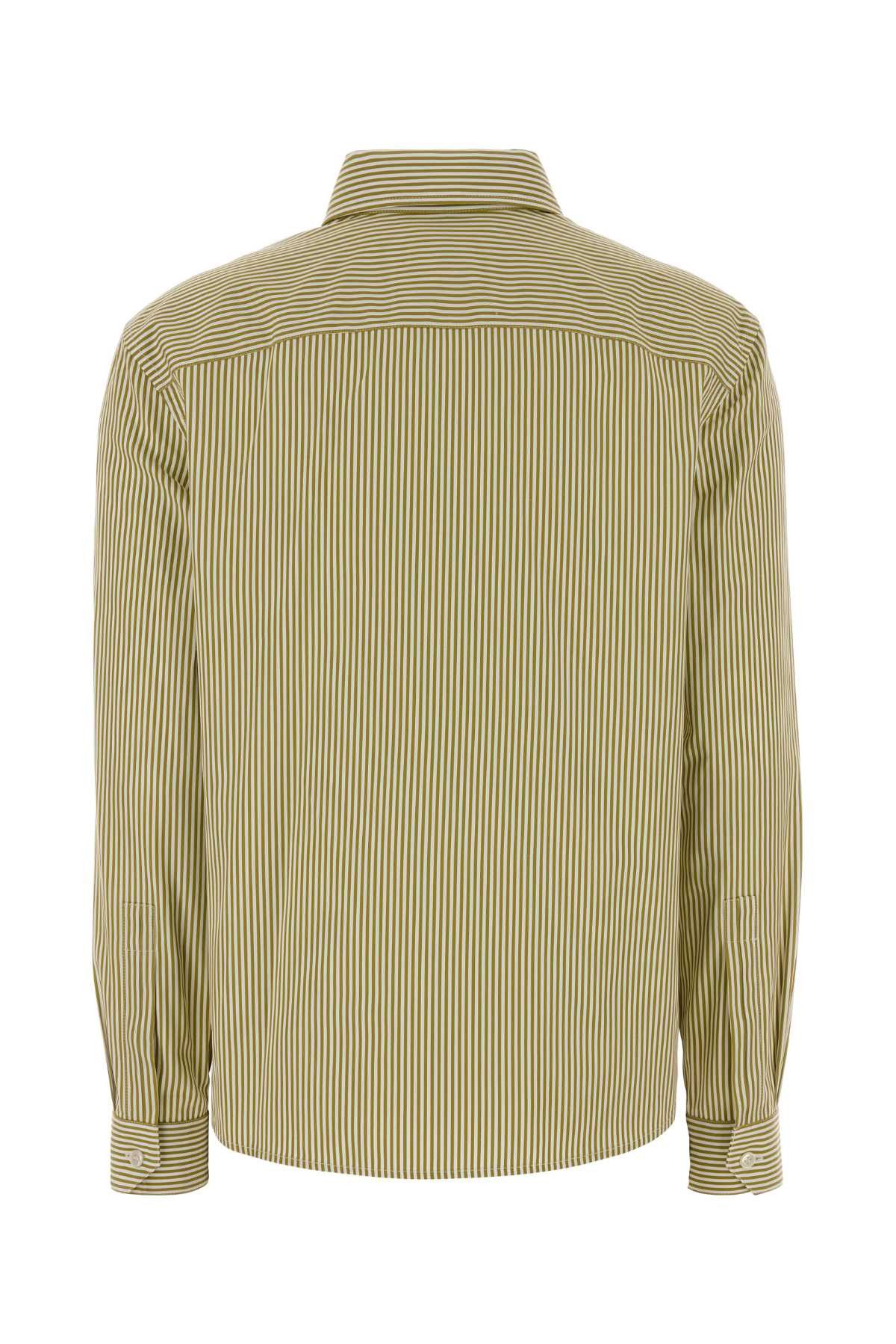 Saint Laurent Paris Embroidered Poplin Shirt Size XS / US 0-2 / IT 36-38 - 2 Thumbnail
