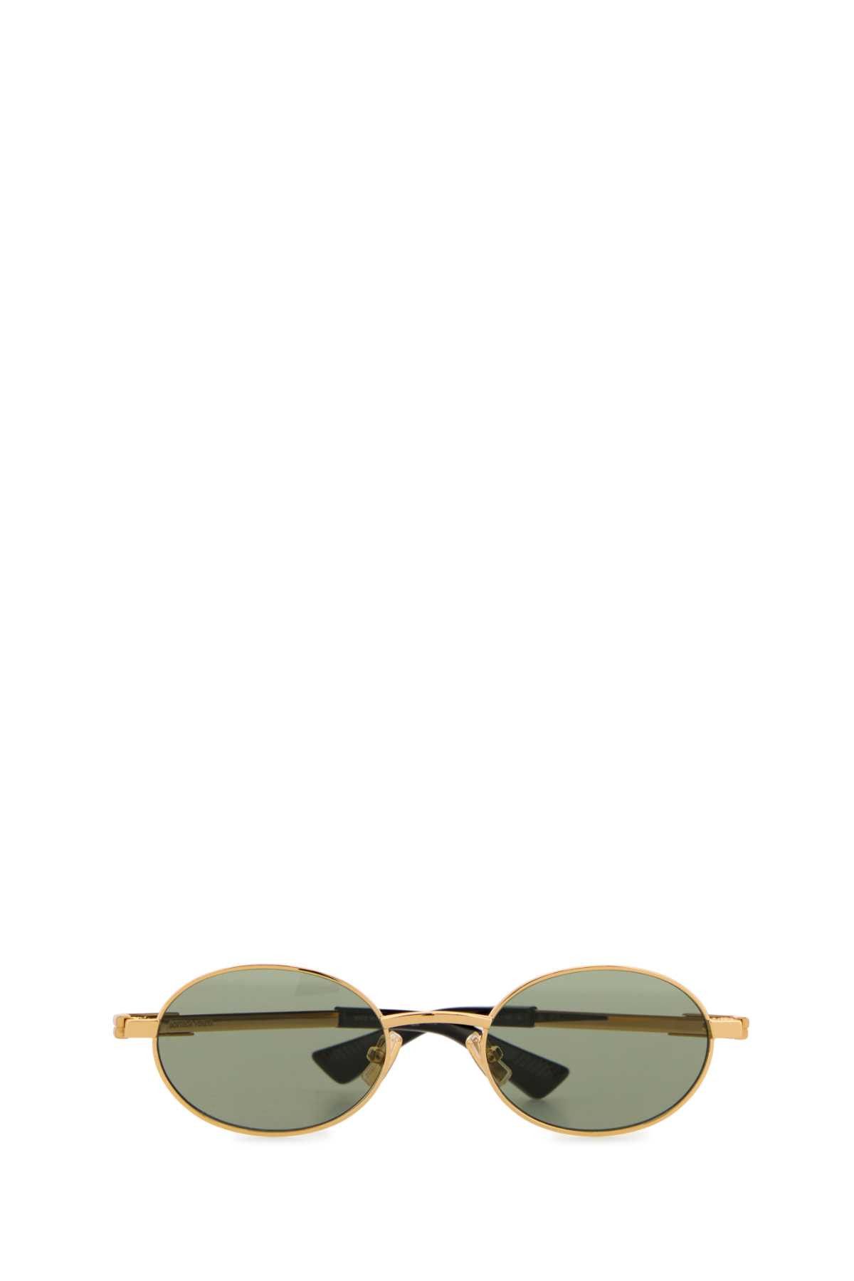 Bottega Veneta Gold Metal Classic Sunglasses Size ONE SIZE - 2 Thumbnail