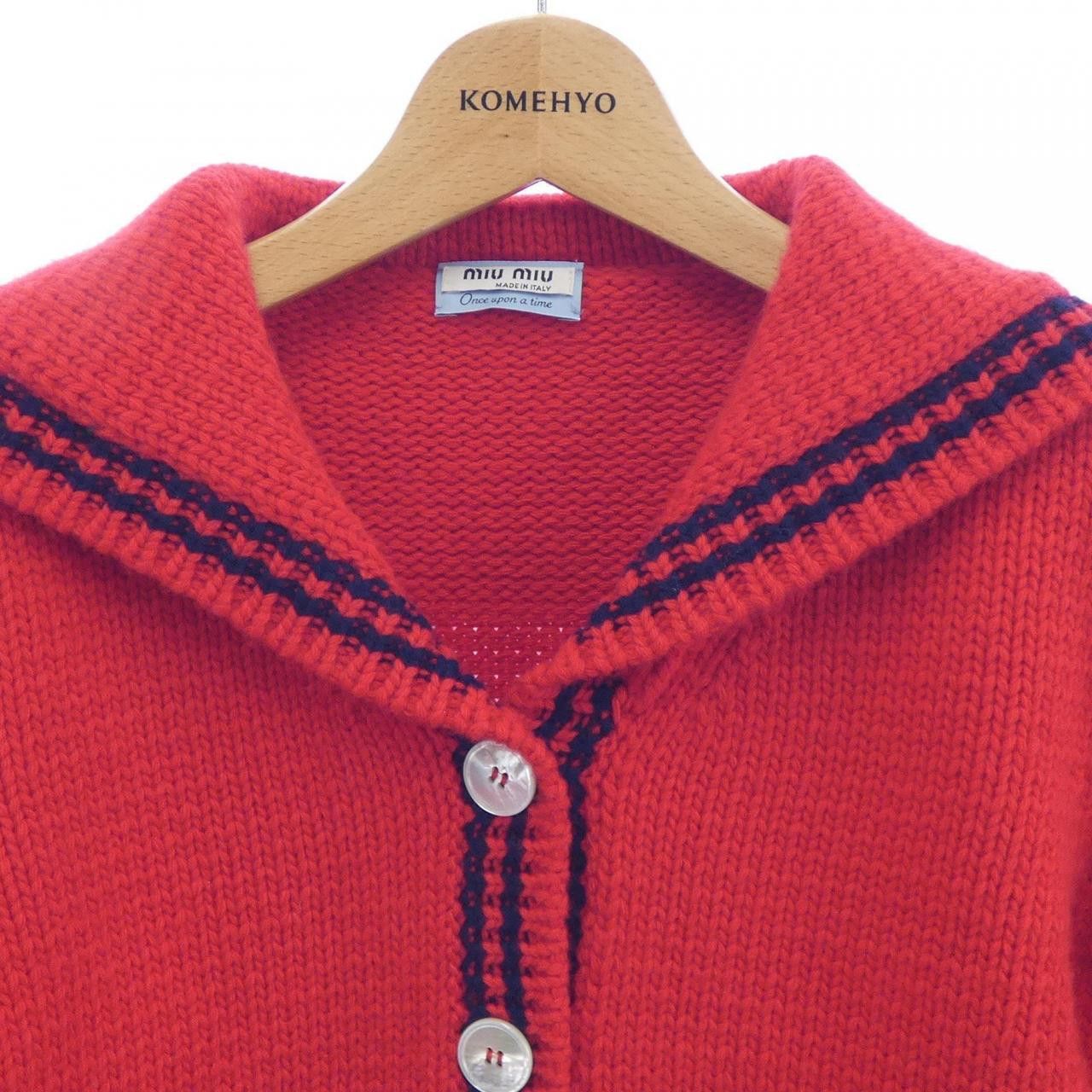 Miu Miu Miu Miu MIU MIU Cardigan Textile Tops MMF3501X0U DUTY FREE for USA Size ONE SIZE - 5 Thumbnail