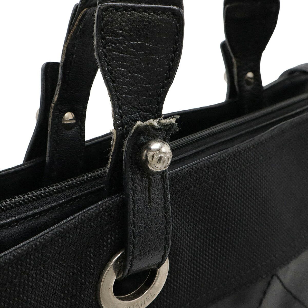 Chanel Chanel Chanel Paris Biarritz Coated Canvas Tote Bag Textile Tote Bag A34209 DUTY FREE for USA Size ONE SIZE - 5 Thumbnail