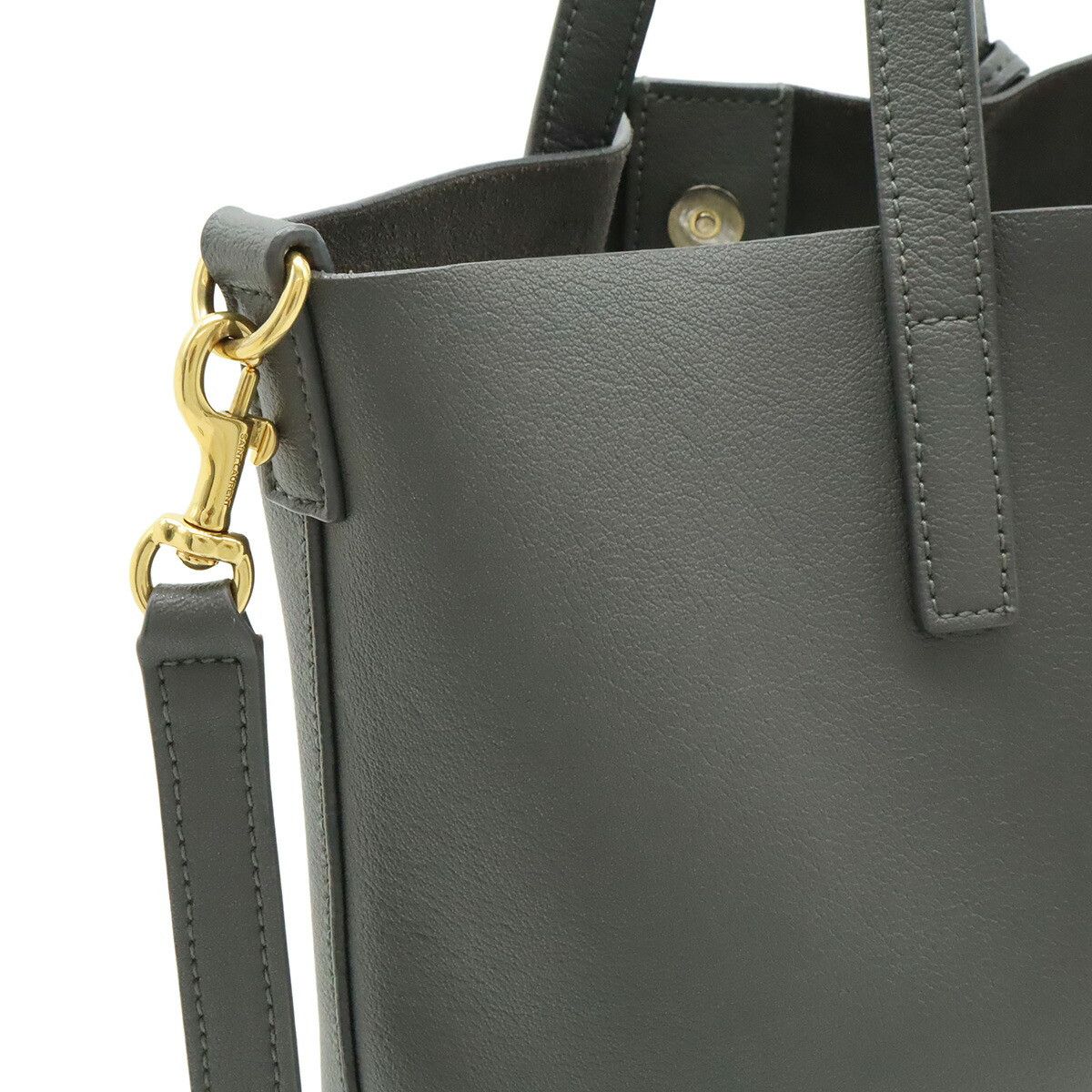 Yves Saint Laurent Yves Saint Laurent Yves Saint Laurent Toy Shopping Leather Tote Bag Leather Tote Bag 600307 DUTY FREE for USA Size ONE SIZE - 4 Thumbnail
