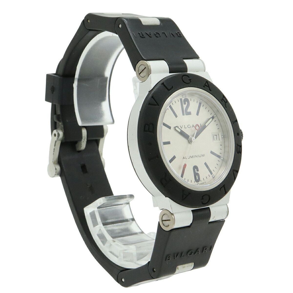 Bvlgari Bvlgari Bvlgari Aluminium Automatic Metal Automatic AL38TA DUTY FREE for USA Size ONE SIZE - 3 Thumbnail