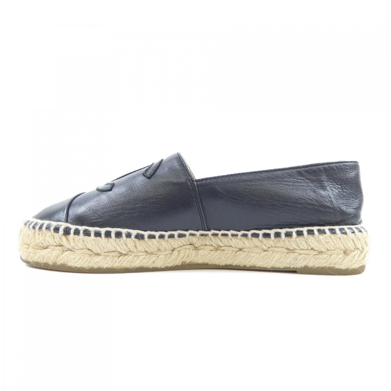 Chanel Chanel Chanel ESPADRILLES Lambskin Shoes Leather Shoes G29762X01000 DUTY FREE for USA Size ONE SIZE - 2 Thumbnail