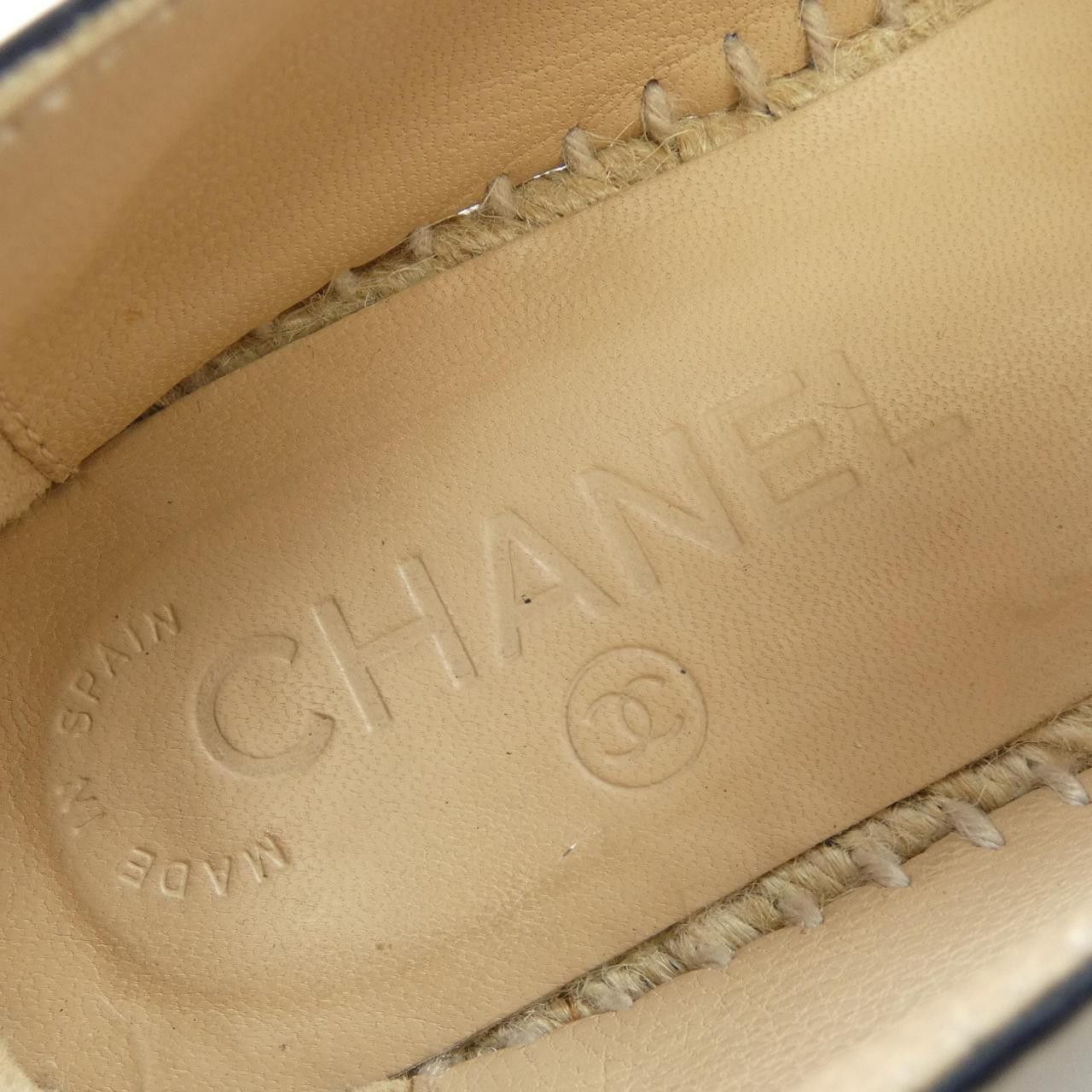 Chanel Chanel Chanel ESPADRILLES Lambskin Shoes Leather Shoes G29762X01000 DUTY FREE for USA Size ONE SIZE - 6 Thumbnail