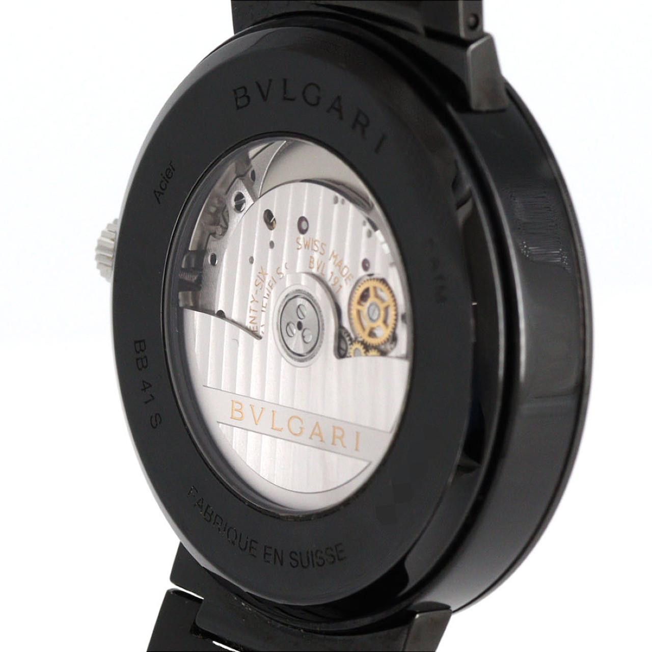 Bvlgari Bvlgari Bvlgari Bvlgari Bvlgari Stainless Steel Automatic Metal Automatic BB41S/103540 DUTY FREE for USA Size ONE SIZE - 6 Thumbnail