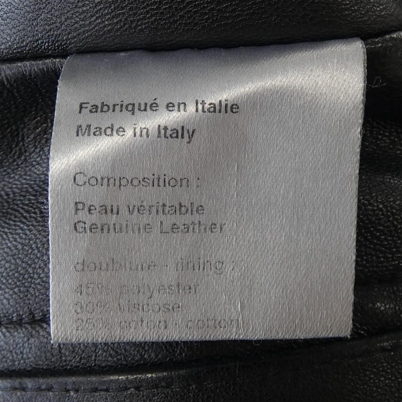 Dior Dior Dior Homme Leather Jacket Leather Outerwear 4HH5041501 DUTY FREE for USA Size ONE SIZE - 3 Thumbnail