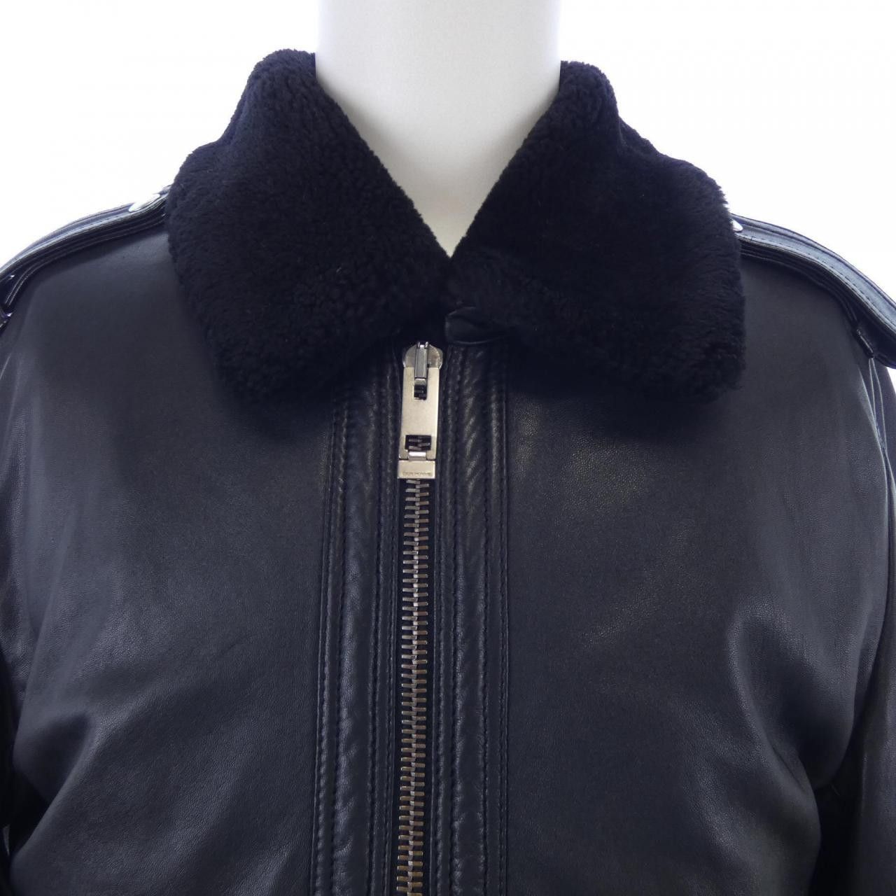 Dior Dior Dior Homme Leather Jacket Leather Outerwear 4HH5041501 DUTY FREE for USA Size ONE SIZE - 5 Thumbnail