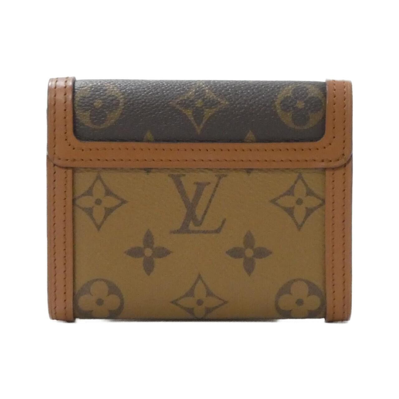Louis Vuitton Louis Vuitton Louis Vuitton Monogram Wallet Textile Short Wallet M68725 DUTY FREE for USA Size ONE SIZE - 2 Thumbnail