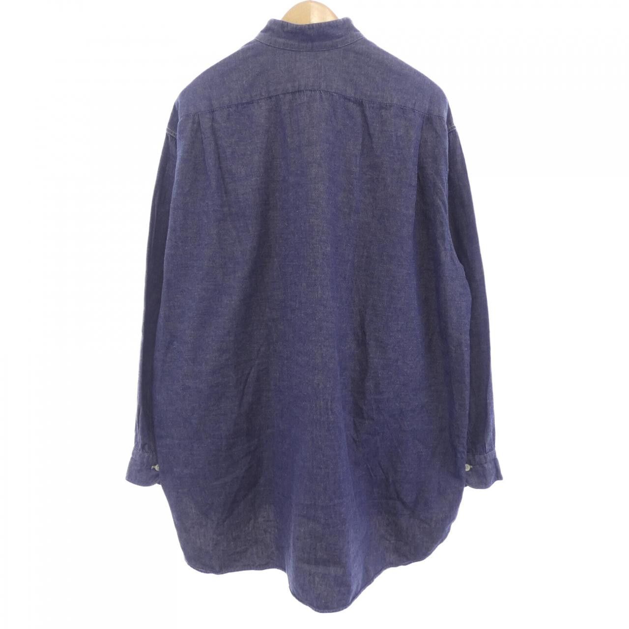 Other Other COMOLI Cotton Shirt Textile Dress Shirt P01-02004 DUTY FREE for USA Size ONE SIZE - 2 Thumbnail