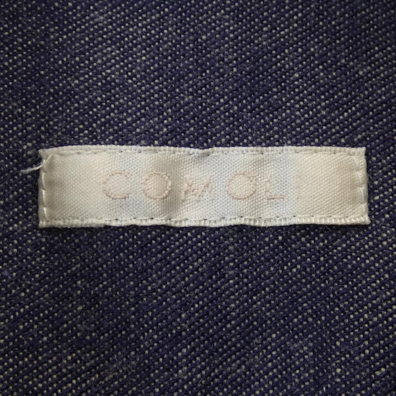 Other Other COMOLI Cotton Shirt Textile Dress Shirt P01-02004 DUTY FREE for USA Size ONE SIZE - 4 Thumbnail