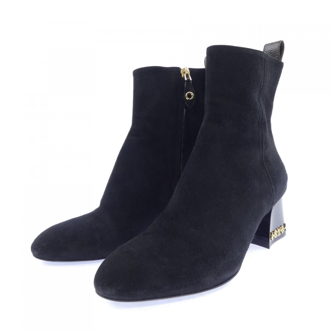 Louis Vuitton Louis Vuitton Louis Vuitton Gaby Line Leather Boots Leather Shoes DUTY FREE for USA Size ONE SIZE - 3 Thumbnail