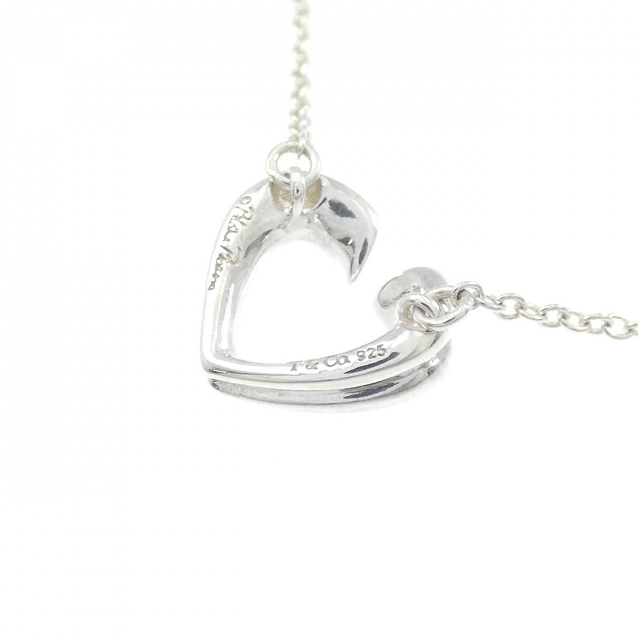 Tiffany & Co. Tiffany & Co. Tiffany TENDERNESS 2 HEART Small 925 Silver Necklace Precious Metal Necklace 1202 DUTY FREE for USA Size ONE SIZE - 4 Thumbnail