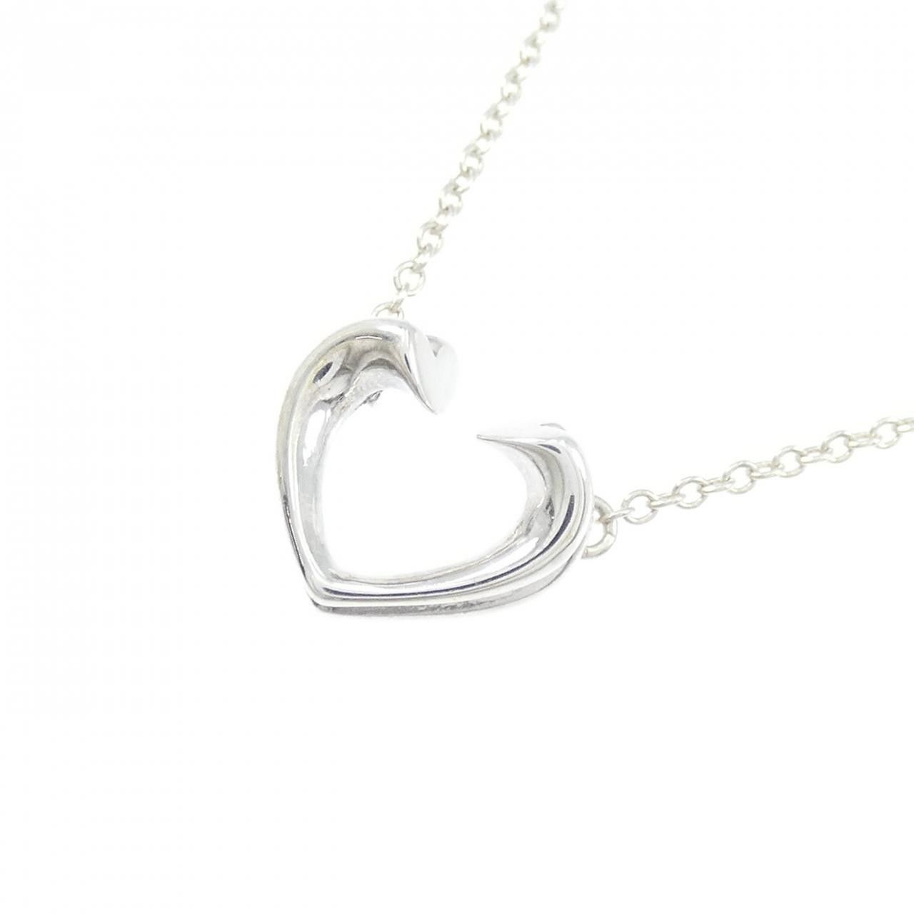 Tiffany & Co. Tiffany & Co. Tiffany TENDERNESS 2 HEART Small 925 Silver Necklace Precious Metal Necklace 1202 DUTY FREE for USA Size ONE SIZE - 3 Thumbnail