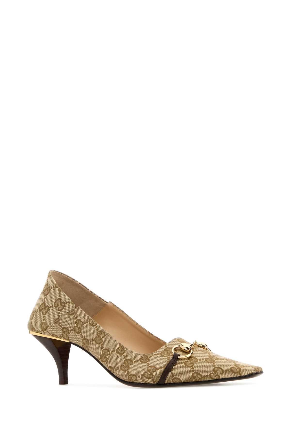 Gucci Gg Fabric Vittoria Pumps Size US 10 / IT 40 - 2 Thumbnail