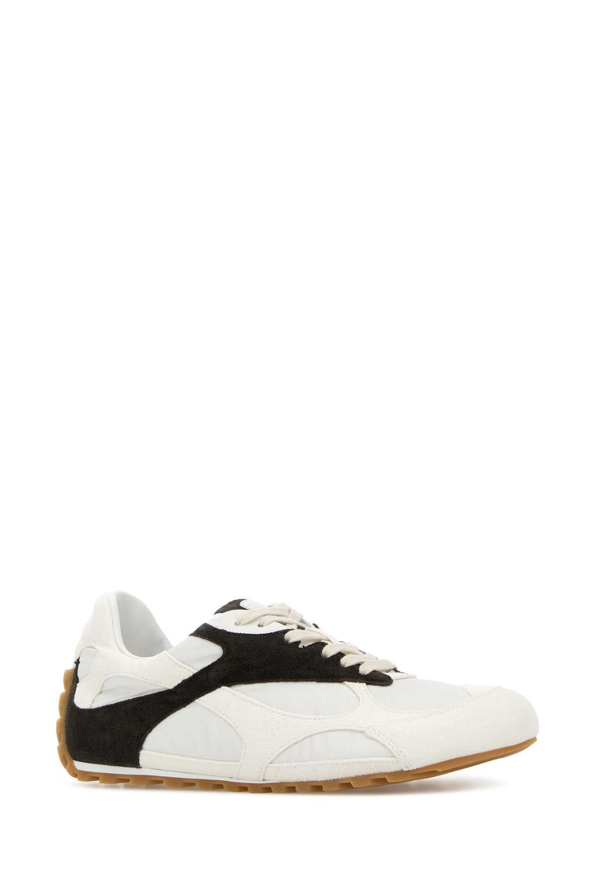 Bottega Veneta Two-Tone Suede And Fabric Orbit Sneakers Size US 9 / IT 39 - 2 Thumbnail