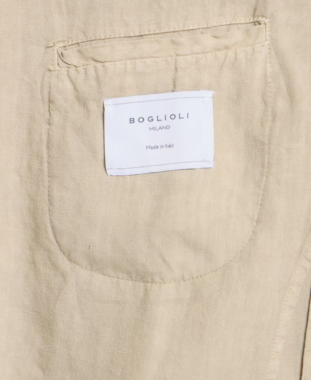 Boglioli Linen suit Size 50R - 2 Thumbnail