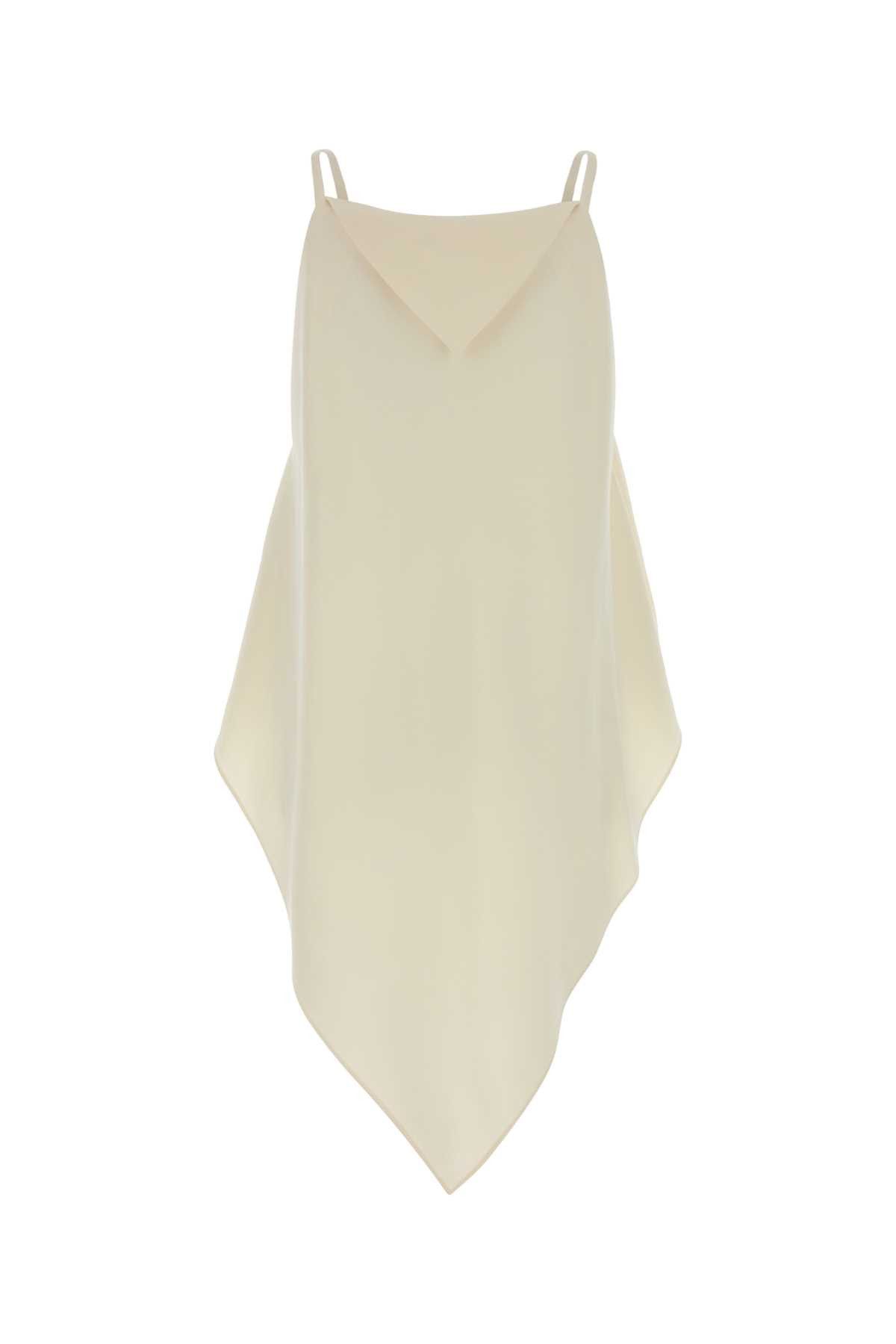 Balenciaga Ivory Silk Blend Top Size S / US 4 / IT 40 - 2 Thumbnail