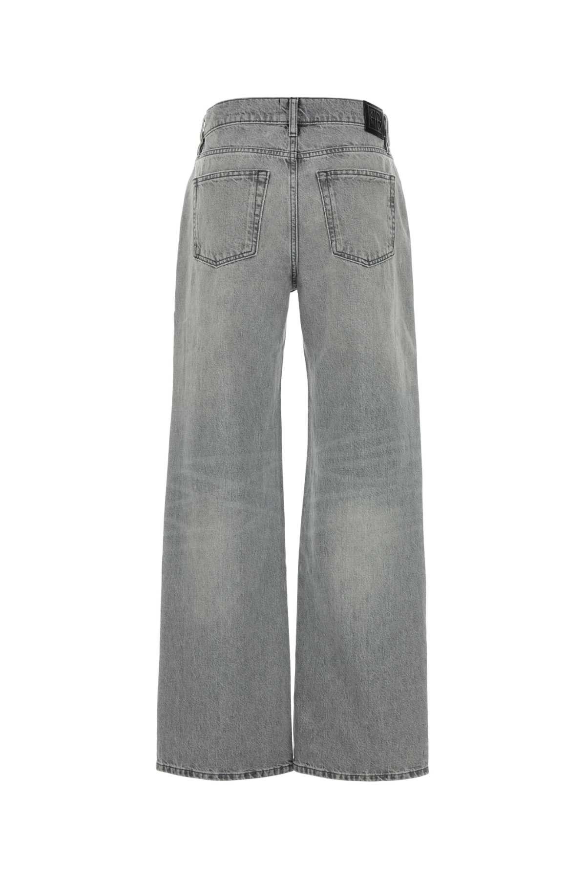 Anine Bing Grey Denim Jeans Size 26" / US 2 / IT 38 - 2 Thumbnail