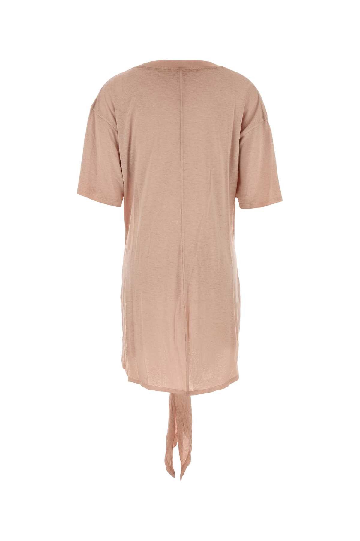Diesel Pink Jersey T-Shirt Dress Size XS / US 0-2 / IT 36-38 - 2 Thumbnail