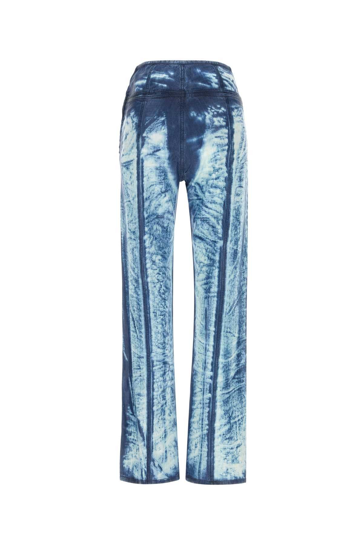 Diesel Light Blue Lyocell D-Lysar Pant Size 28" / US 6 / IT 42 - 2 Thumbnail