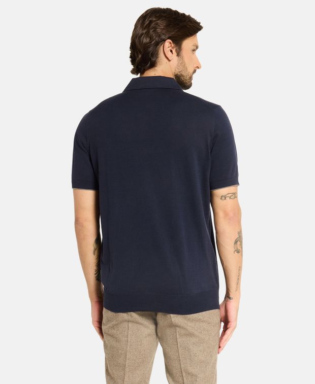 Brunello Cucinelli Knitted polo shirt Size US M / EU 48-50 / 2 - 2 Thumbnail