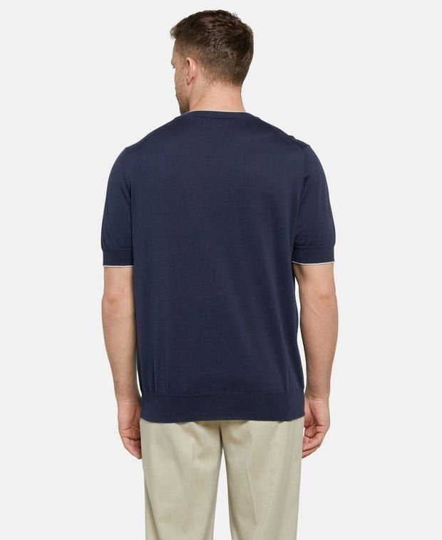 Brunello Cucinelli Short-sleeved pullover Size US M / EU 48-50 / 2 - 2 Thumbnail