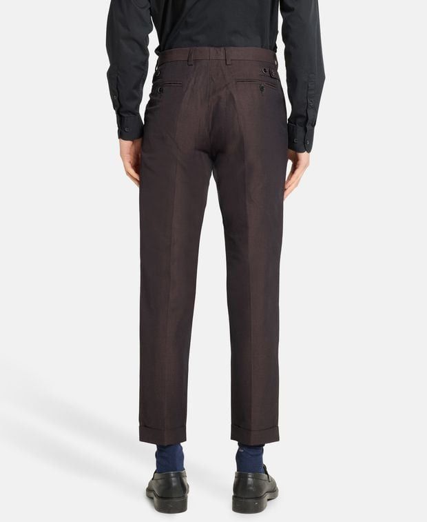 Dolce & Gabbana Linen-blend trousers Size US 33 - 2 Thumbnail