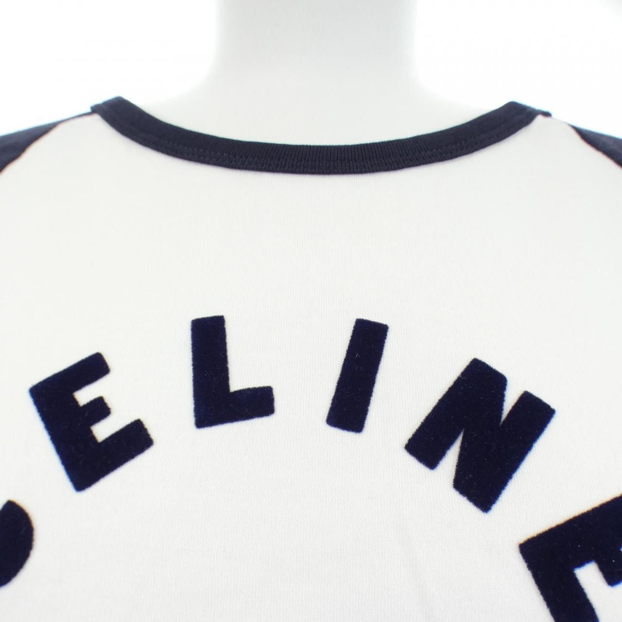 Celine Celine CELINE Tシャツ T shirt Textile T-Shirts 2X89N507Z DUTY FREE for USA Size ONE SIZE - 5 Thumbnail