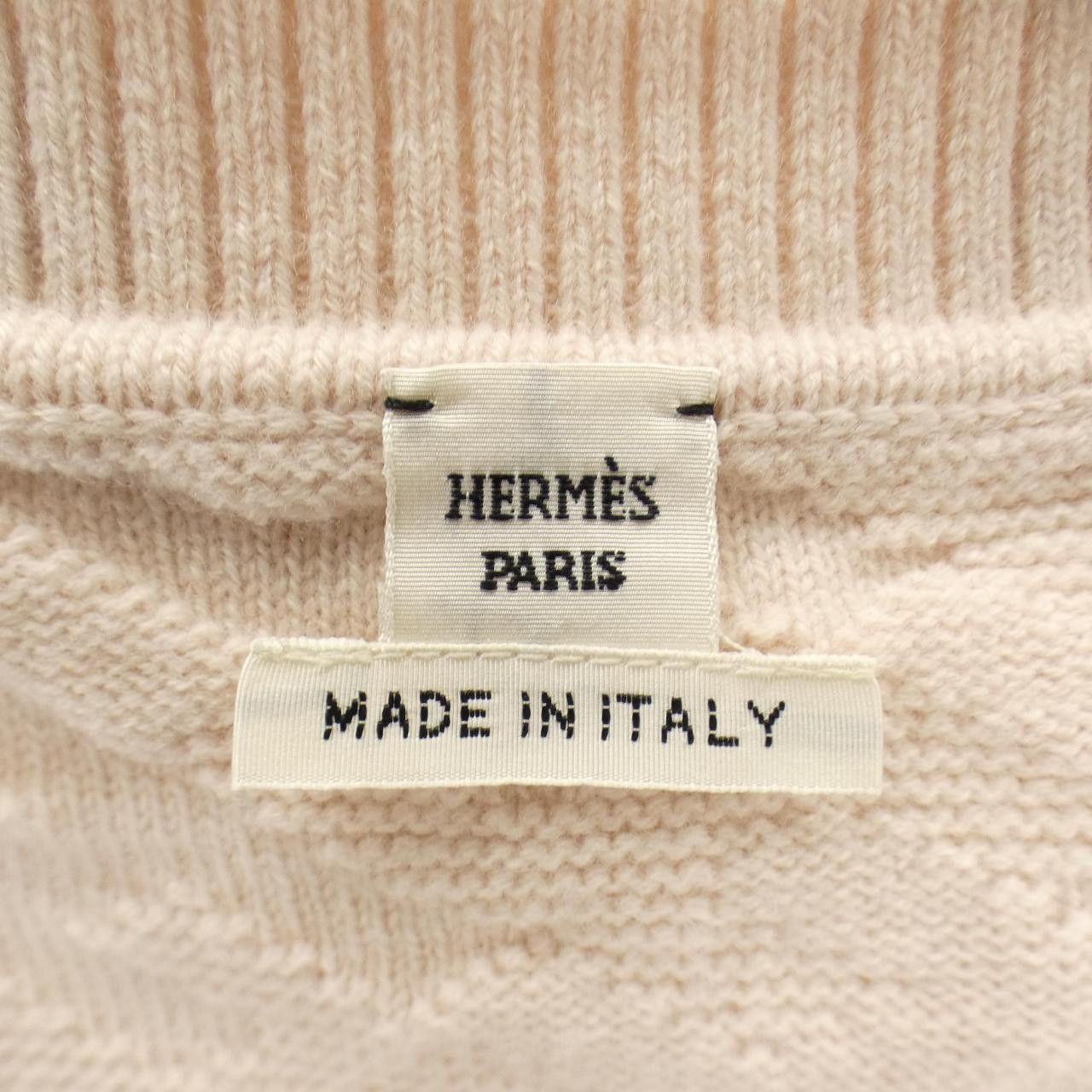 Hermes Hermes Hermes H Motif Knit Top Textile Tops DUTY FREE for USA Size ONE SIZE - 4 Thumbnail
