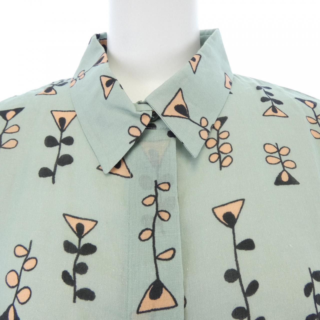 Marni Marni Marni Cotton Shirt Textile Tops DUTY FREE for USA Size ONE SIZE - 5 Thumbnail