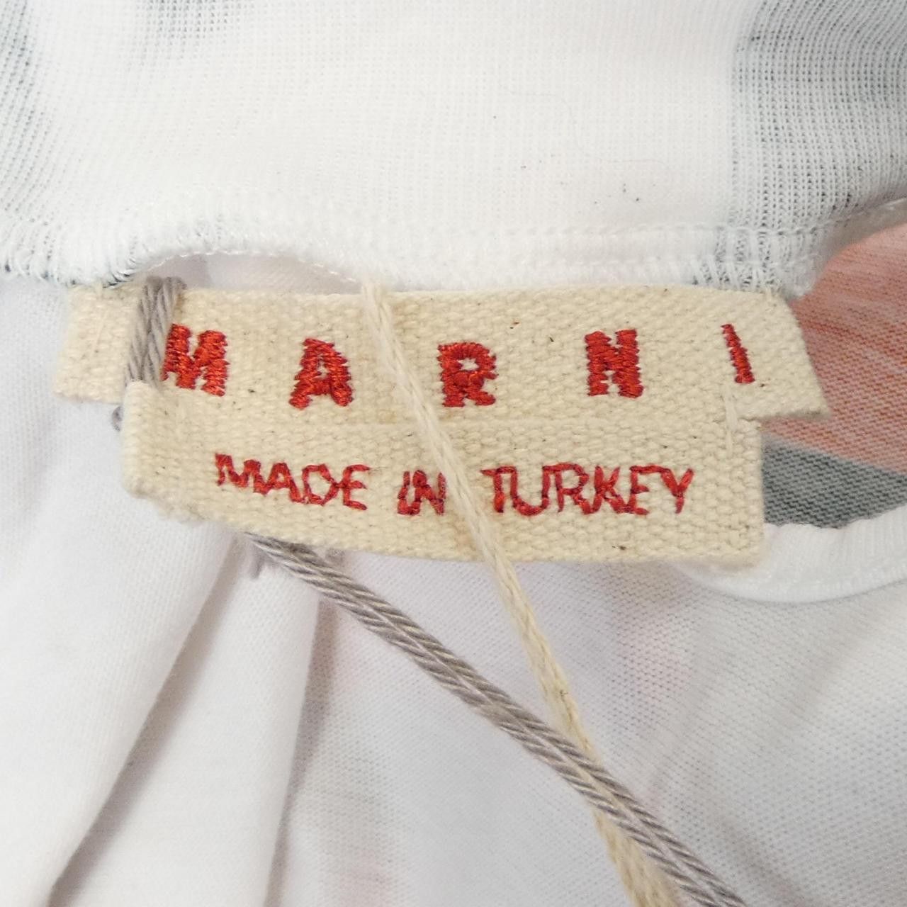 Marni Marni Marni Cotton T Shirt Textile T-Shirts THJE022OP2 DUTY FREE for USA Size ONE SIZE - 4 Thumbnail