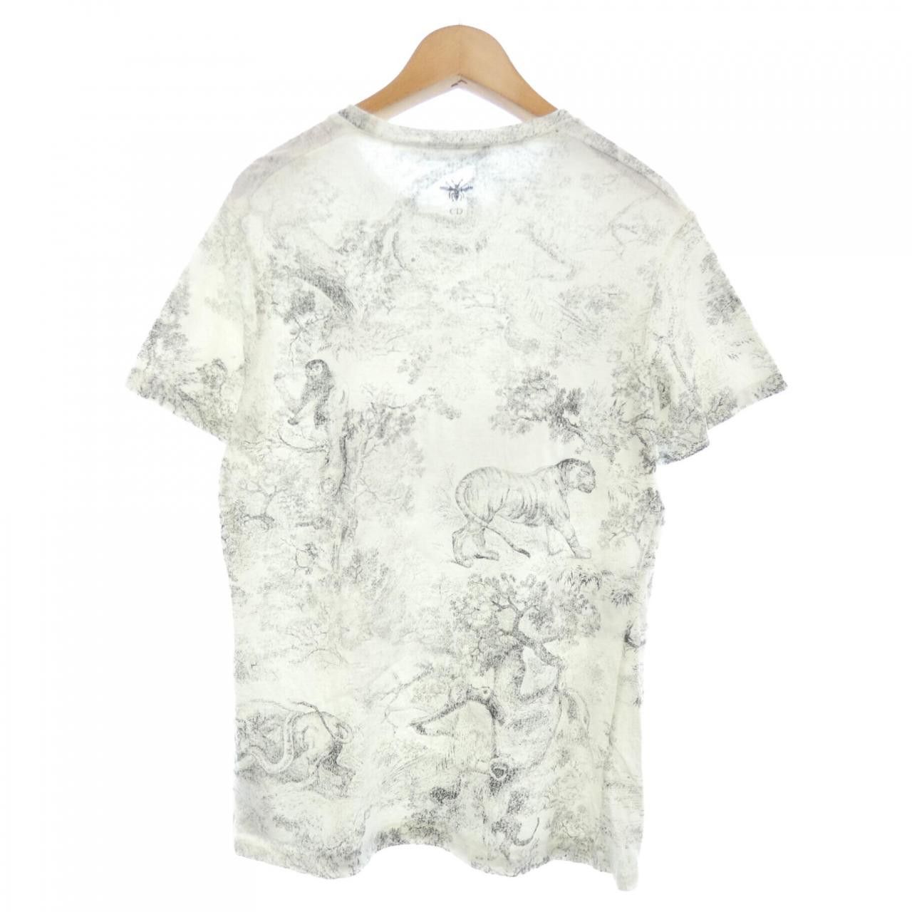 Dior Dior Christian Dior TOILE DE JOUY T Shirt Textile T-Shirts 913T03JA428 DUTY FREE for USA Size ONE SIZE - 2 Thumbnail