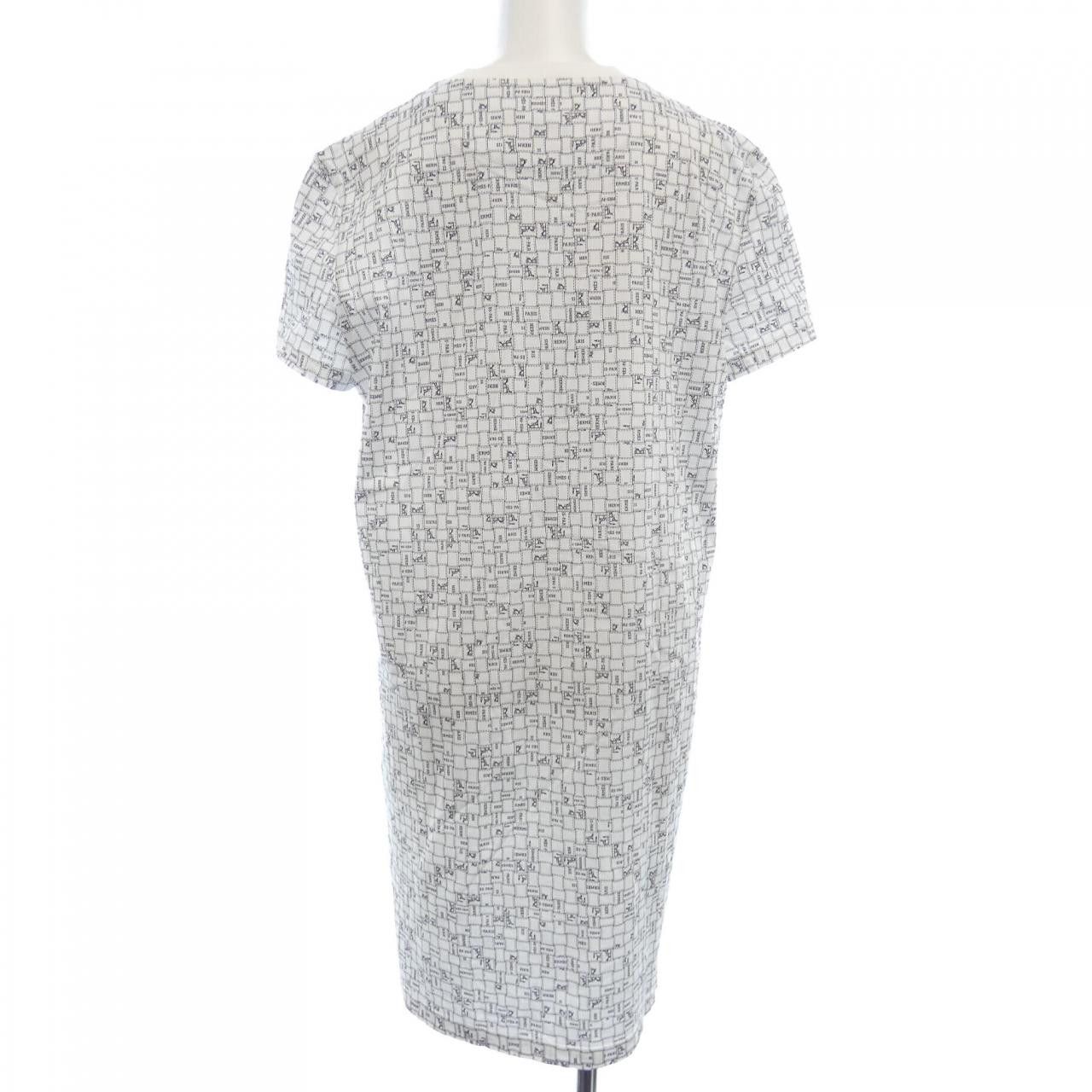 Hermes Hermes Hermes Bolduc Dress Textile Dresses DUTY FREE for USA Size ONE SIZE - 2 Thumbnail