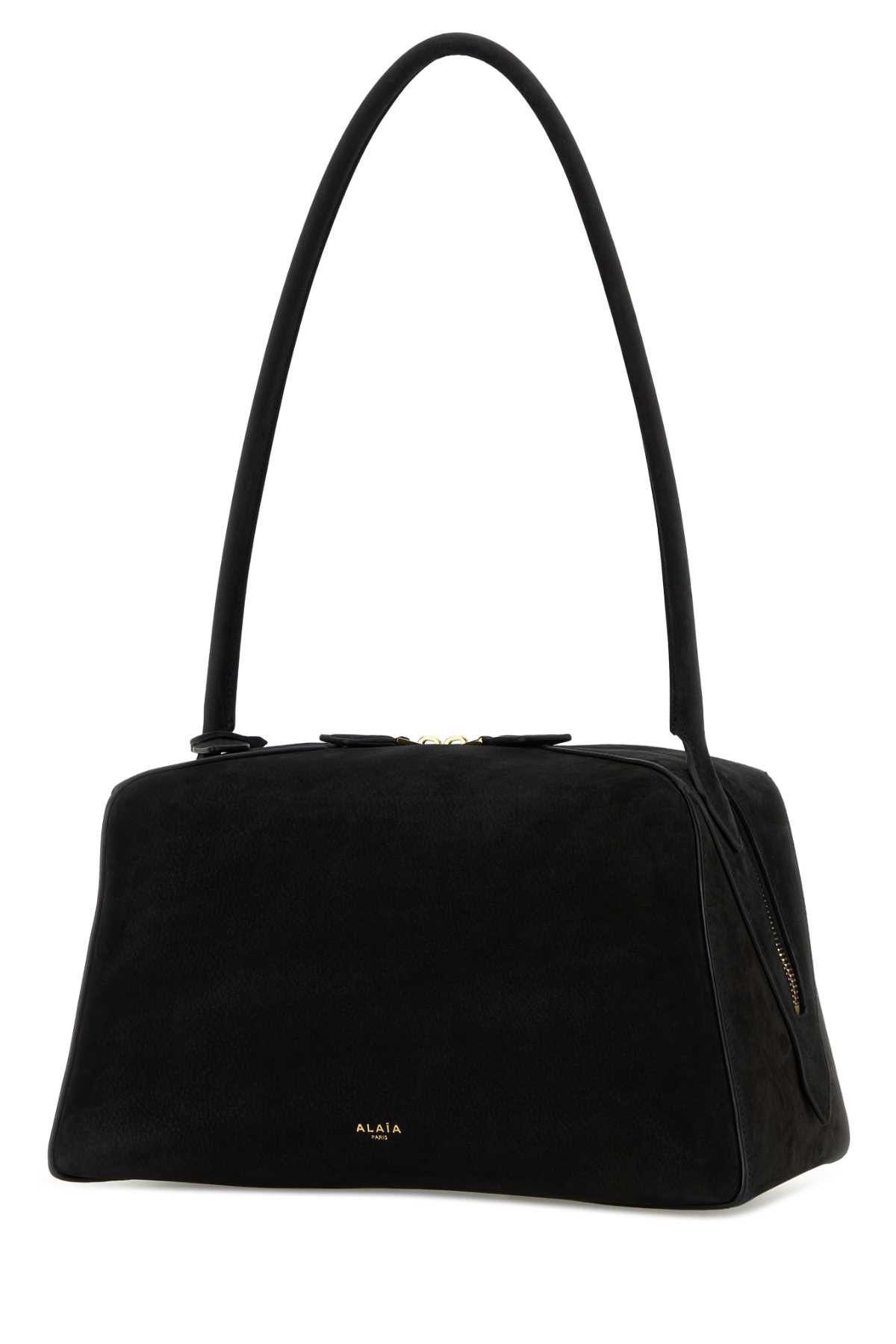 Alaia Black Suede Fonce Shoulder Bag Size ONE SIZE - 2 Thumbnail