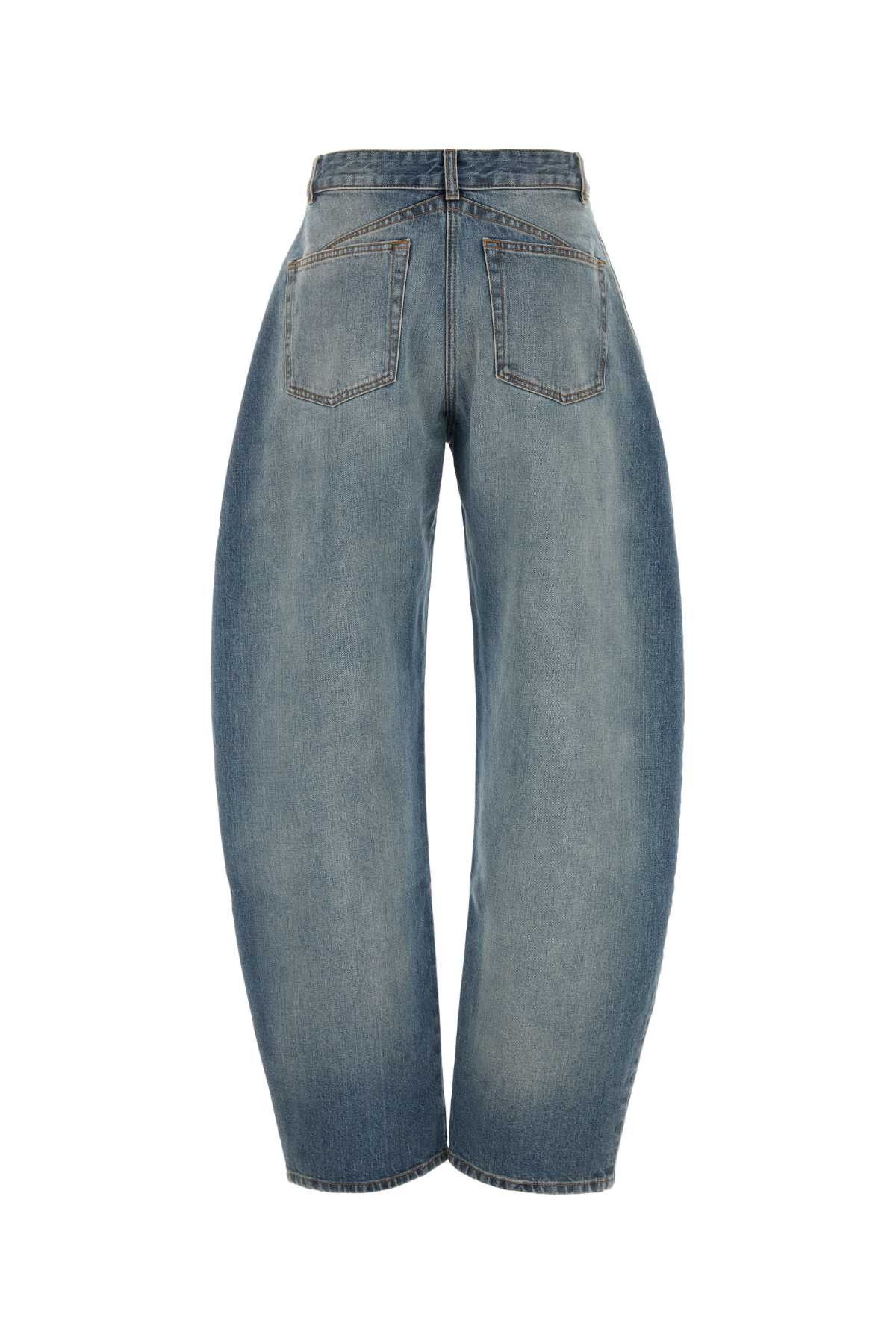 Alaia Denim Wide-Leg Jeans Size 26" / US 2 / IT 38 - 2 Thumbnail